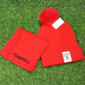 Gorro Con Bufanda De Lana Infantil