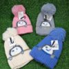 Gorro Lana Infantil Pingüino