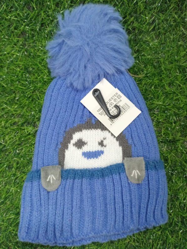 Gorro Lana Infantil Pingüino - Imagen 2