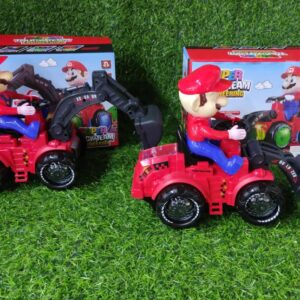 Carro Construcción Mario Con Luz