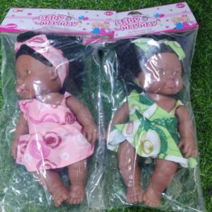Muñeca Bebé Con Vestido