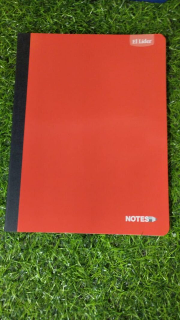 Cuaderno Cosido Unicolor Líder - Imagen 4