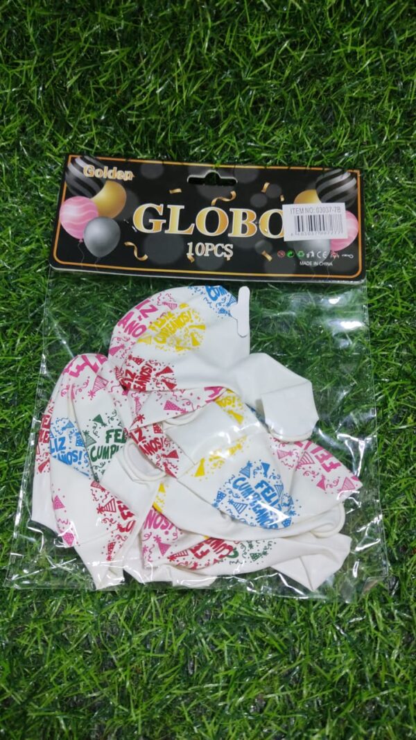 Globo Feliz Cumpleaños - Imagen 2
