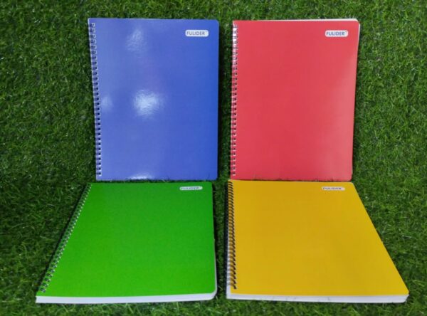 Cuaderno De Resortes Unicolor Fulider
