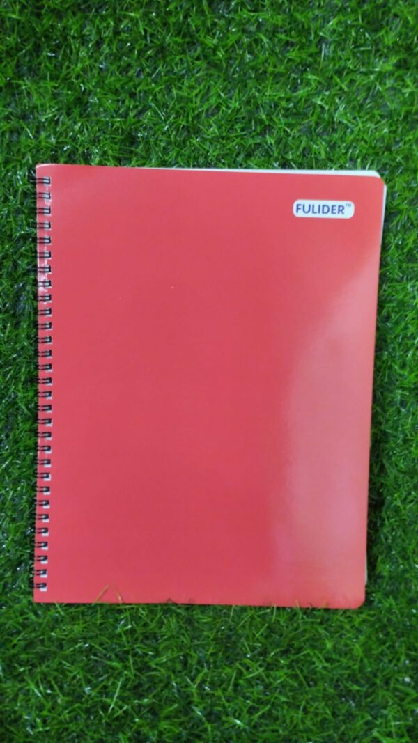 Cuaderno De Resortes Unicolor Fulider - Imagen 4