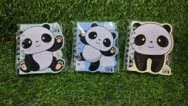 Libreta Infantil Panda
