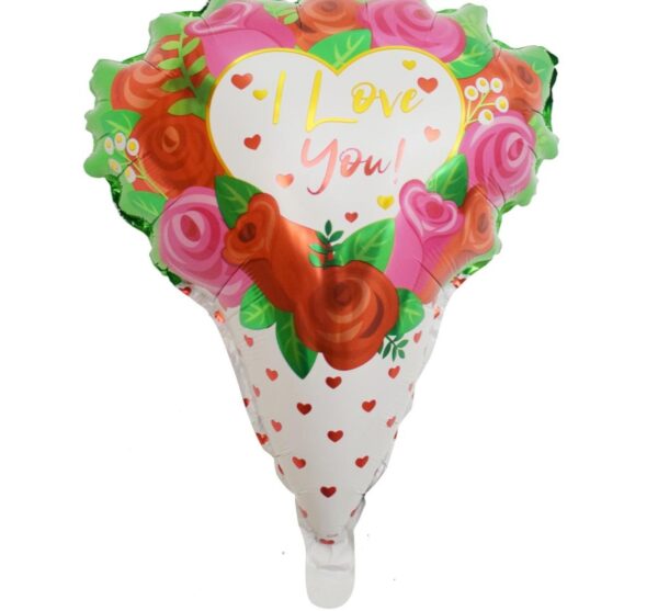 Globo Metálico San Valentin Ramo