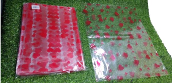 Bolsa Celofan Corazones