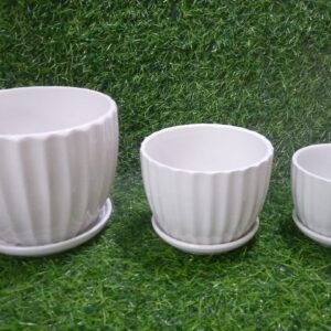 Set Maceta De Cerámica