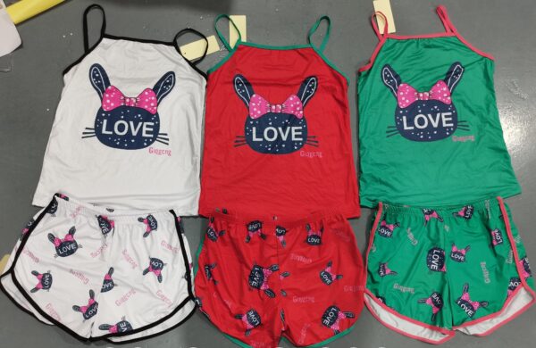 Pijama Conejo Pijama Tirantes-Short