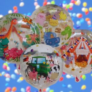 Globos Transparentes Infantiles