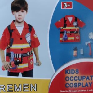 Traje Bombero Con Accesorios