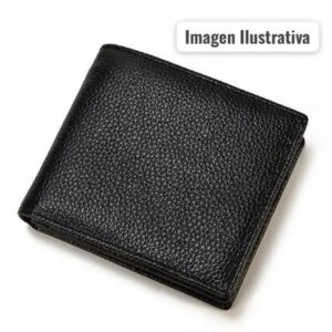 Billetera De Hombre En Caja En Color Negro