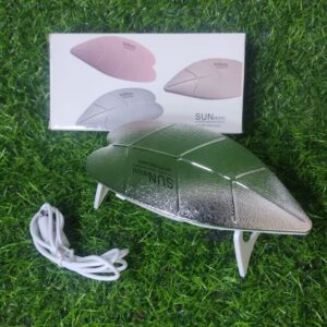 Lampara De Uñas Mini Forma De Hoja Metálica