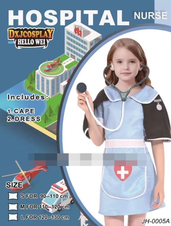 Traje Enfermera Sin Accesorio