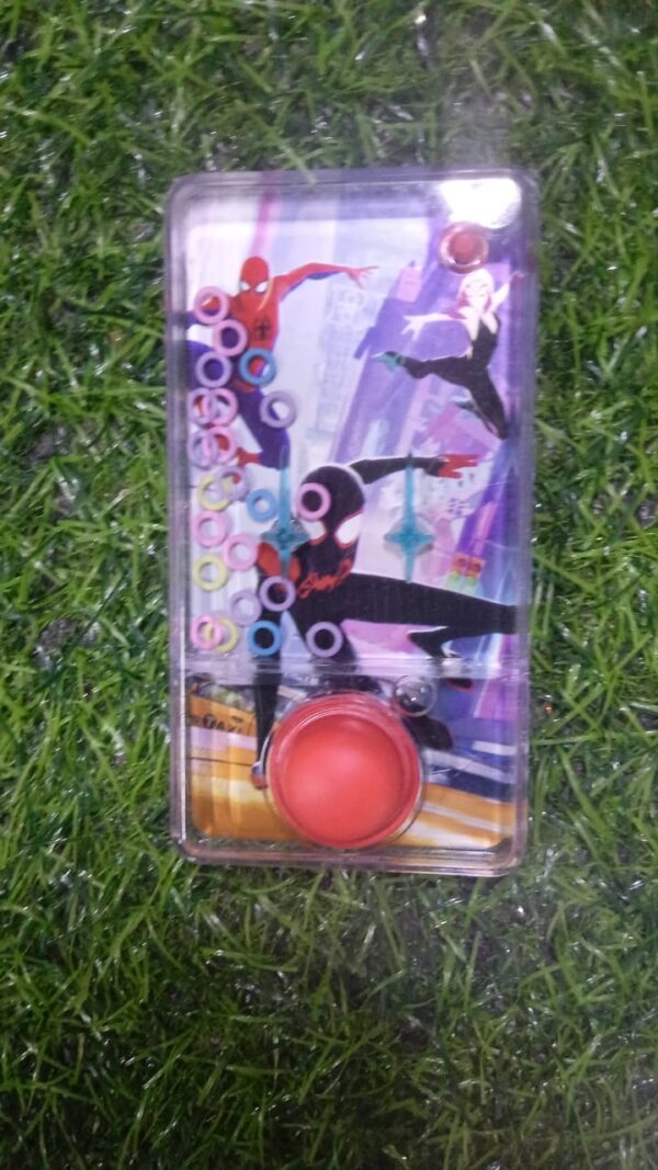 Juego De Agua Anillos Spiderman - Imagen 2