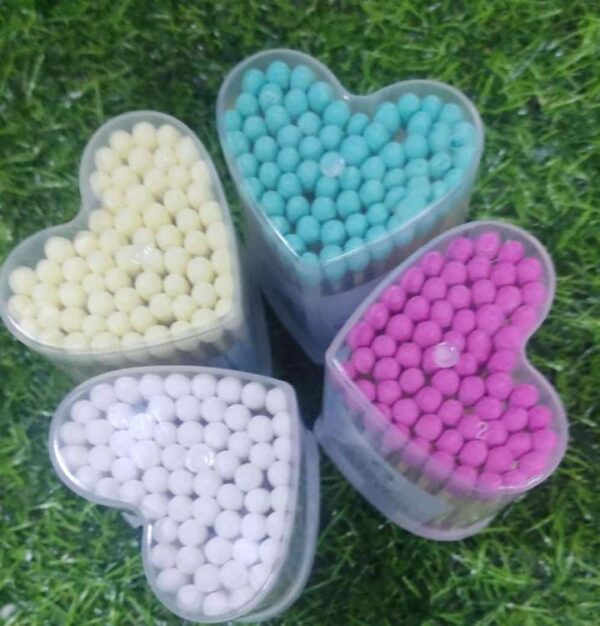 Aplicadores Tarro Forma De Corazón