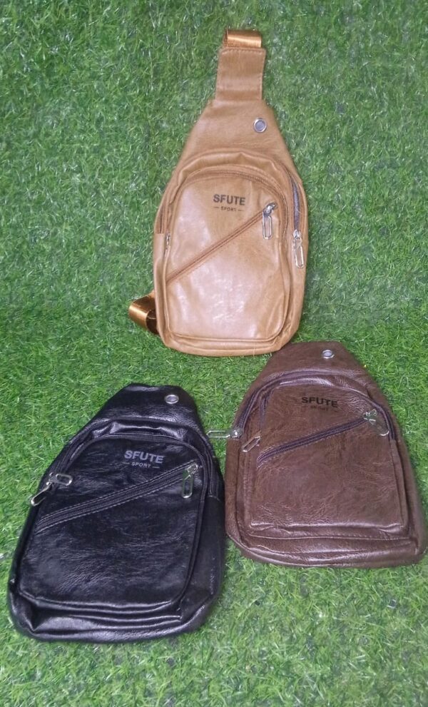 Bolso Cruzado Tipo Cuero