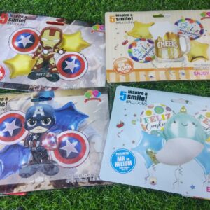 Set Globo Personajes En Blister