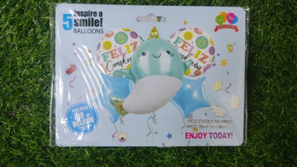 Set Globo Personajes En Blister - Imagen 5