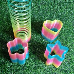 Resorte Infantil Figuras Escarchadas