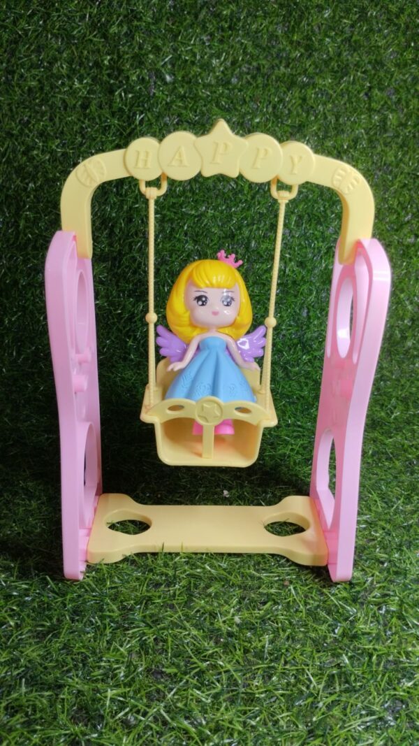 Muñeca Con Columpio