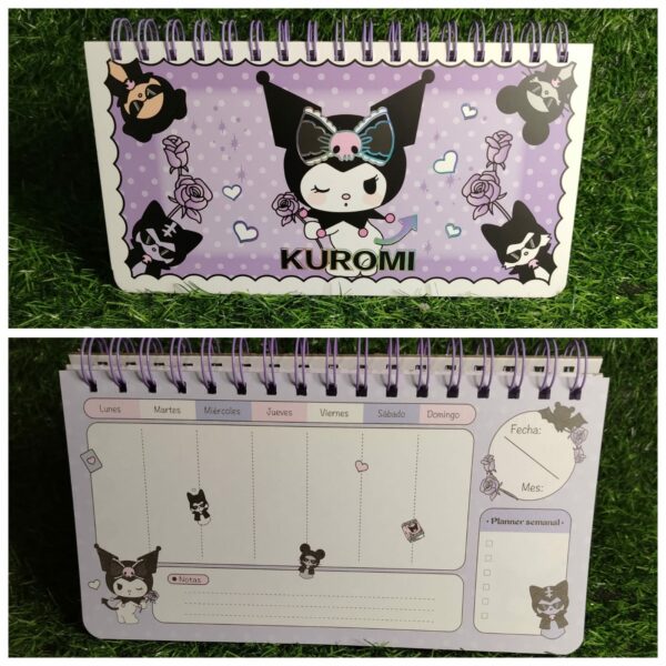 Calendario Semanal Kuromi - Imagen 2