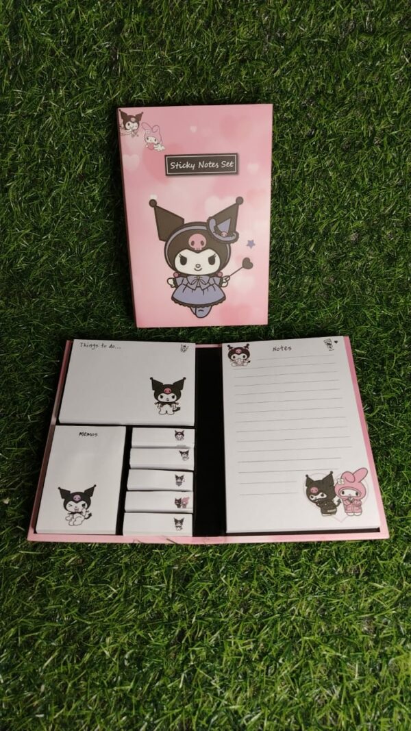 Notas Tipo Cuaderno Kuromi - Imagen 4