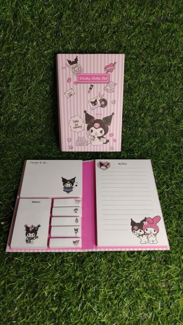 Notas Tipo Cuaderno Kuromi - Imagen 5
