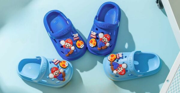 Sandalia De Goma Mario Bros Infantil