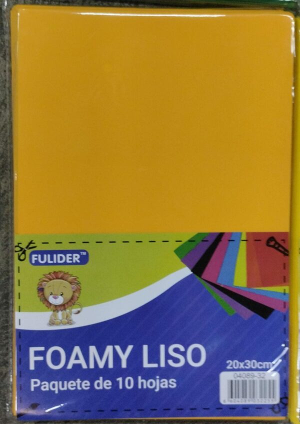 Foamy A4 Liso Fulider - Imagen 15