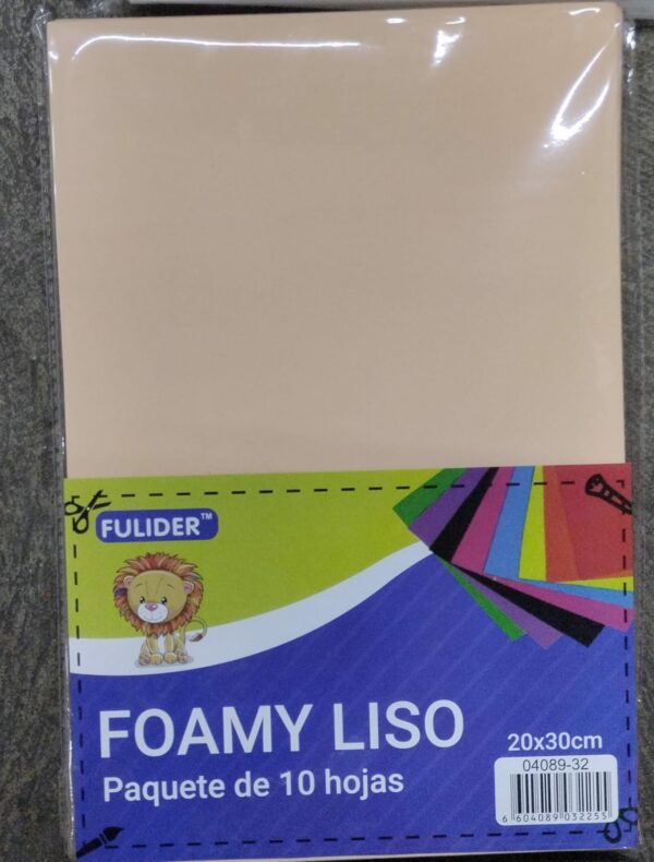 Foamy A4 Liso Fulider - Imagen 17