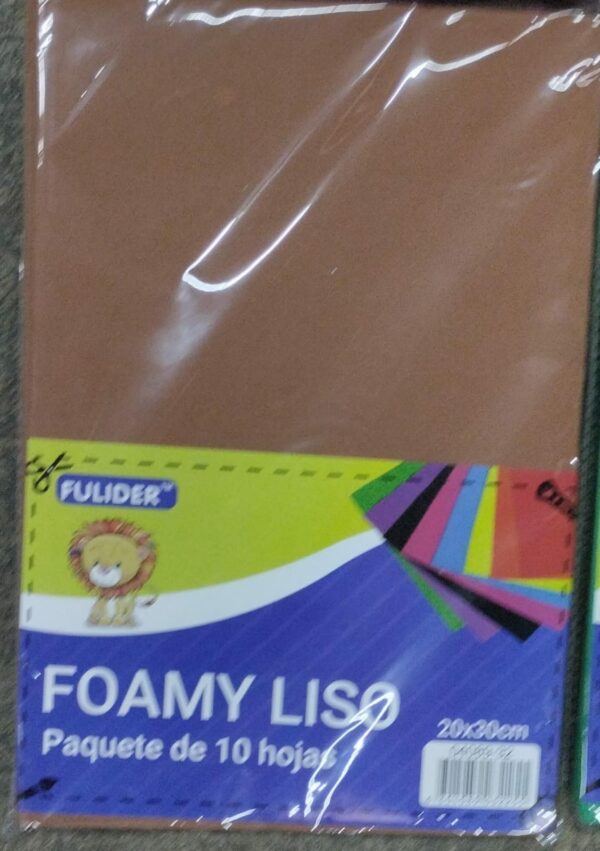 Foamy A4 Liso Fulider - Imagen 10