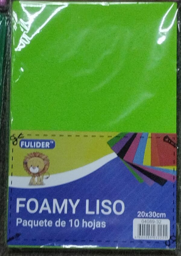 Foamy A4 Liso Fulider - Imagen 12