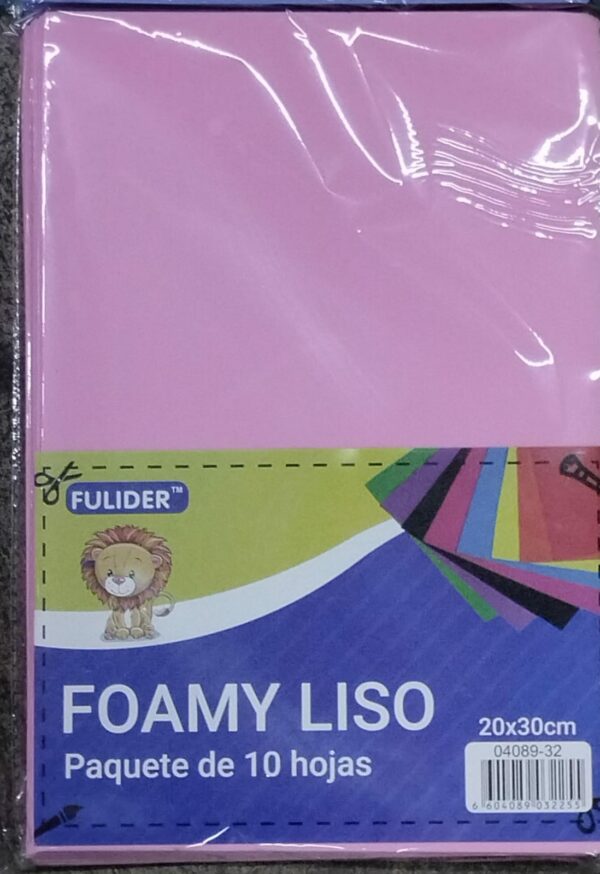 Foamy A4 Liso Fulider - Imagen 8