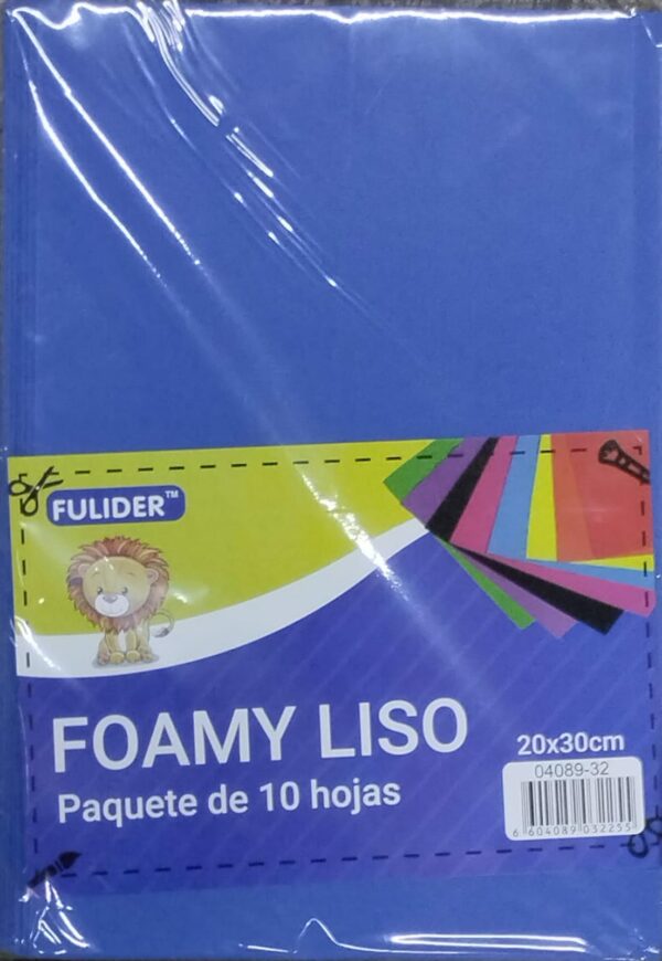 Foamy A4 Liso Fulider - Imagen 2