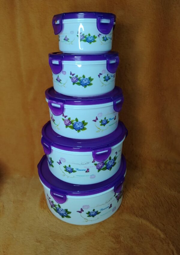 Tazas Para Comida Redonda - Imagen 4