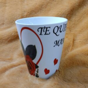 Jarra De Cerámica Rosas Dia De La Madre