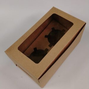 Caja De Cartón Con Ventana Para Arreglo