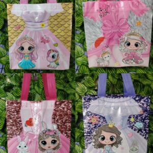 Bolsa de Compra Estampada Infantil Princesas