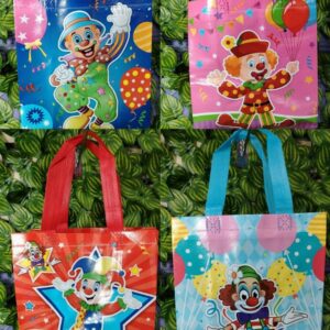 Bolsa de Compra Estampada Infantil Payaso