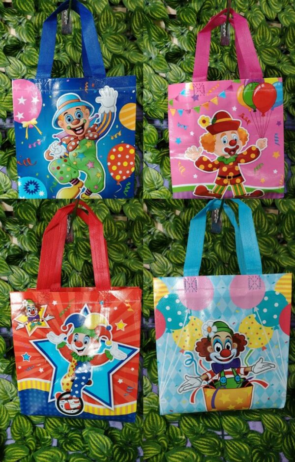 Bolsa de Compra Estampada Infantil Payaso