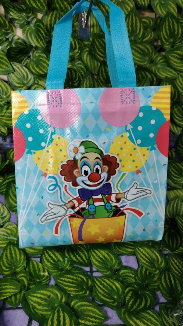 Bolsa de Compra Estampada Infantil Payaso - Imagen 5