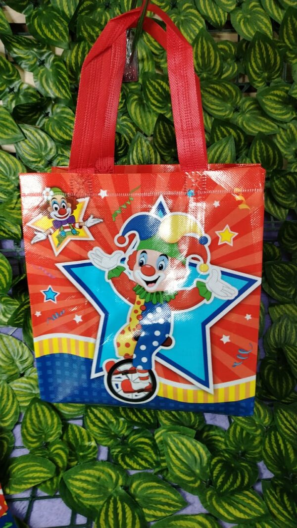 Bolsa de Compra Estampada Infantil Payaso - Imagen 4