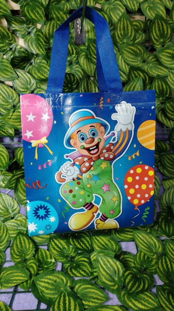 Bolsa de Compra Estampada Infantil Payaso - Imagen 2