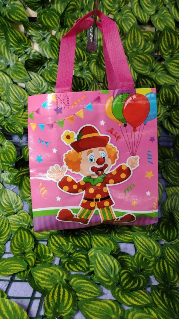 Bolsa de Compra Estampada Infantil Payaso - Imagen 3