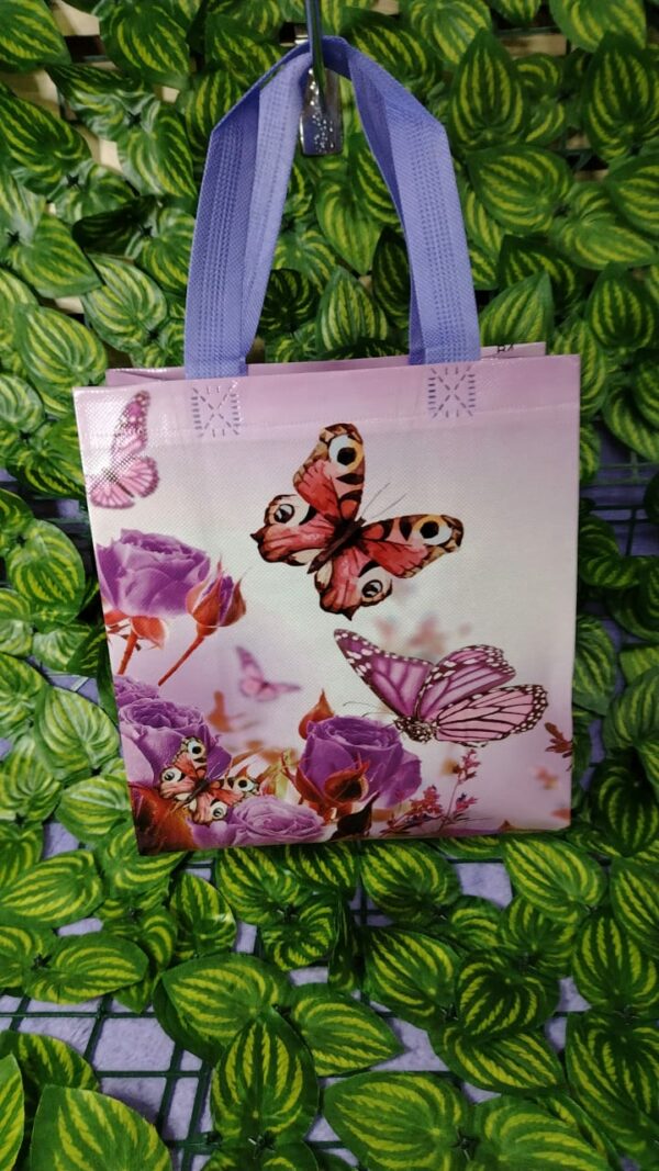 Bolsa de Compra Estampada Mariposas - Imagen 7