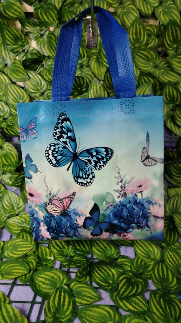 Bolsa de Compra Estampada Mariposas - Imagen 6