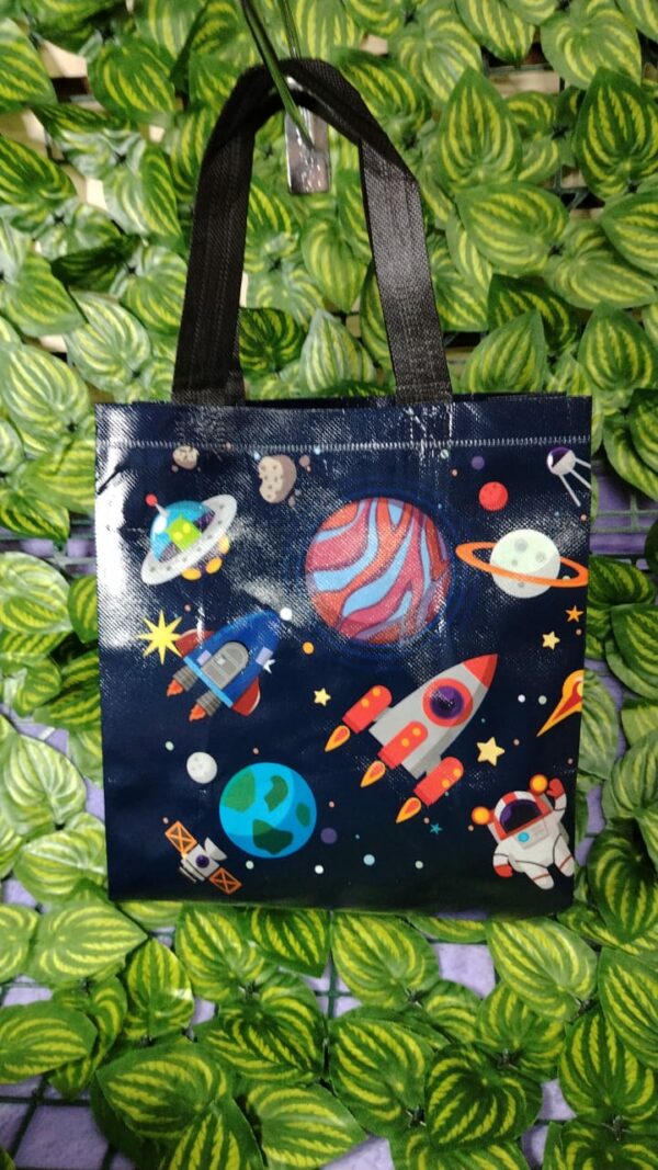 Bolsa de Compra Estampada Infantil Astronauta  - Imagen 2