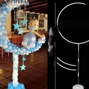 Base Media Luna Para Globos